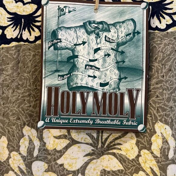 The Skins Game Men's Floral Hawaiian Polo Shirt Multicolor Size L - Picture 3 of 6